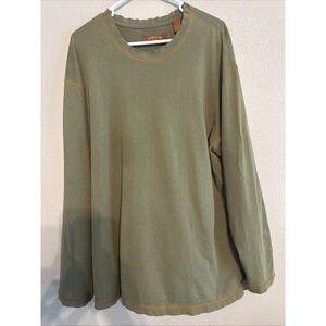 Orvis Men's Long Sleeve Crewneck Pullover Shirt (Style 22GK)